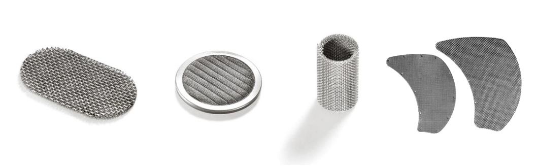 Custom Metal Wire Mesh Dutch Woven Stainless Steel Filter Mesh Disc