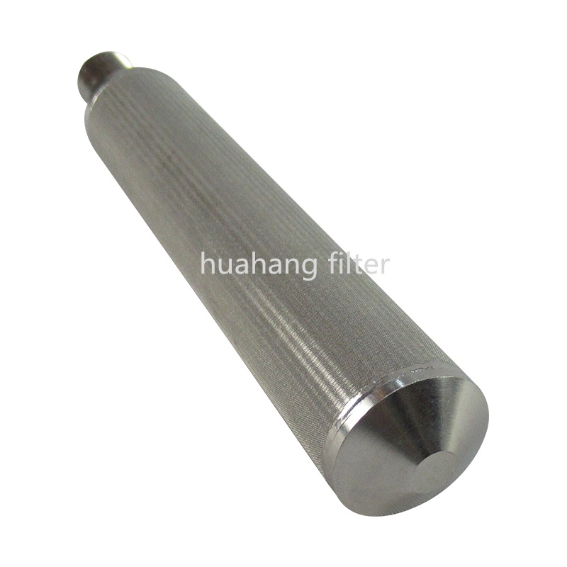Customized threaded connection Stainless Steel Porous Wire Mesh Powder Metal Sintered Filters