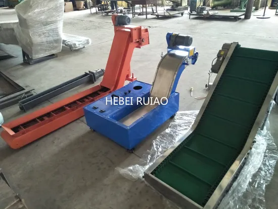 Metal Chip Conveyor CNC Machine Belt Scrap Conveyor
