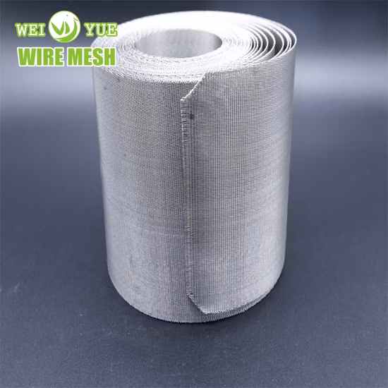 Auto Plastic Extruder Dutch Weave Mesh Belt/Extruder Ss Wire Mesh Filter Screen