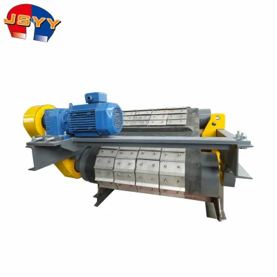 Sorting of Iron Beverage Cans Permanent Magnetic Separator Conveyor Belt Overband for Magnetic Metal Separation