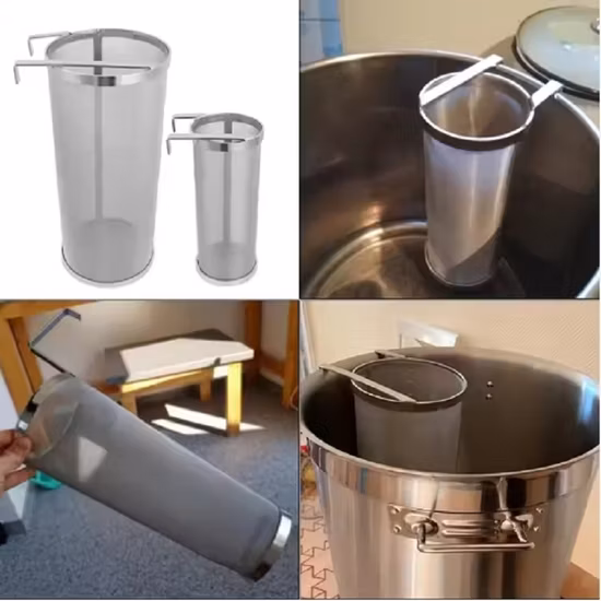 Customized Size Stainless Steel Wire Mesh Screen Filter Dsic